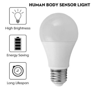 12w Motion Sensor Energy Saving Bulb 1 pcs