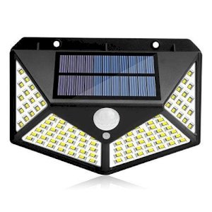 100 Led Motion Sensor Saolar Light